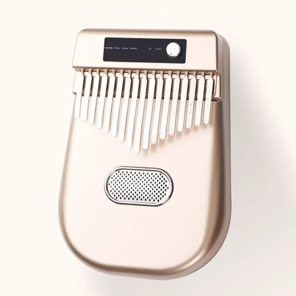 17-Key Electronic Kalimba Thumb Piano with Bluetooth