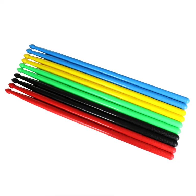 5 Pairs of 5A Nylon Drumsticks with Anti-Slip Handles