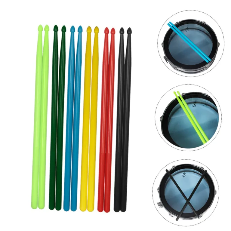 5 Pairs of 5A Nylon Drumsticks with Anti-Slip Handles - Image 2
