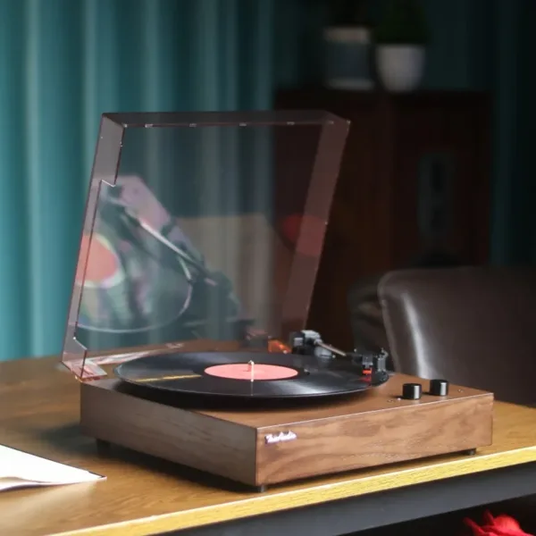 Portable Vinyl Vintage Record Player with Bluetooth 5.1 - Image 2