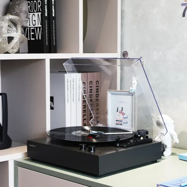 Portable Vinyl Vintage Record Player with Bluetooth 5.1 - Image 3